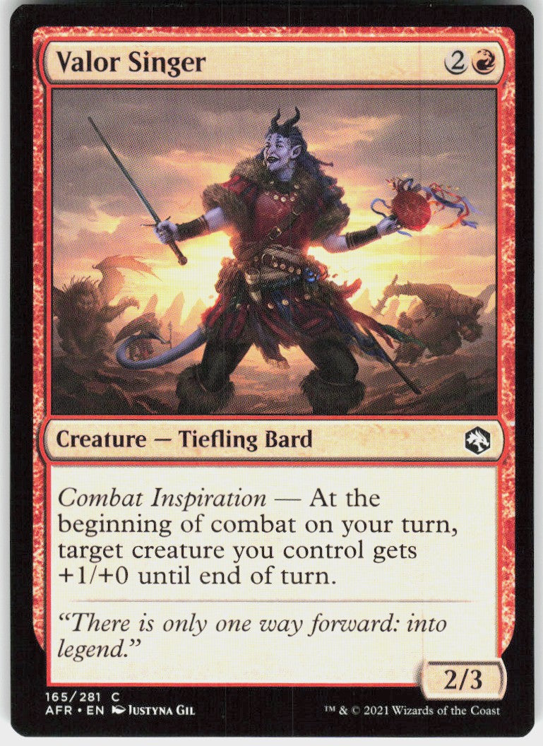 Valor Singer #165 NM