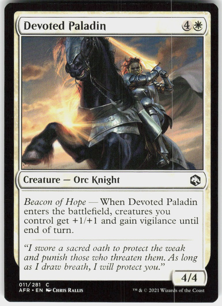 Devoted Paladin #11 NM