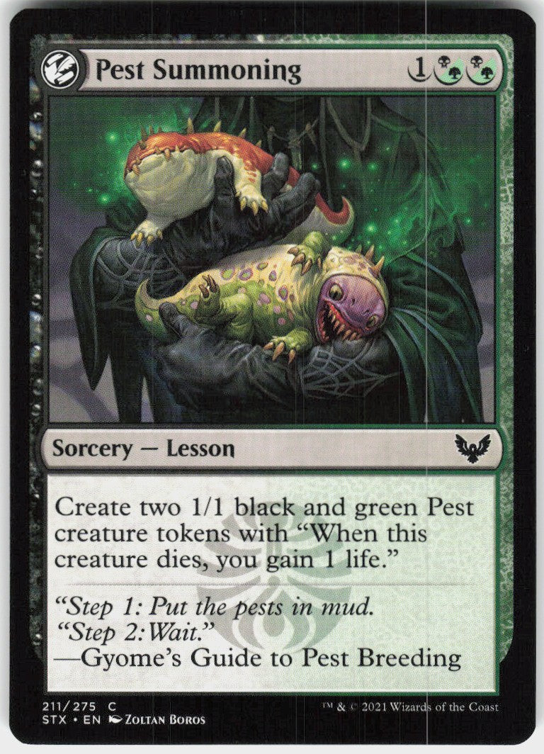 Pest Summoning #211 NM