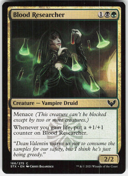Blood Researcher #166 NM