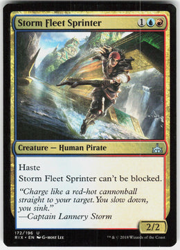 Storm Fleet Sprinter #172 NM