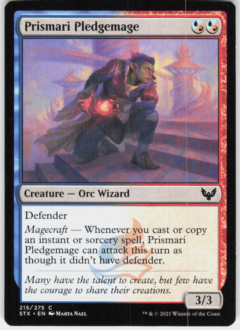 Prismari Pledgemage #215 NM