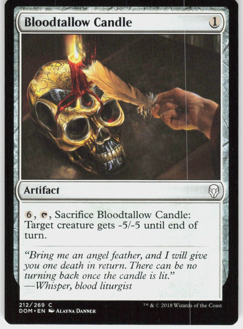 Bloodtallow Candle #212 NM