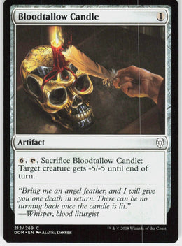 Bloodtallow Candle #212 NM