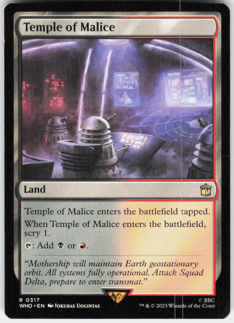 Temple of Malice #317 NM