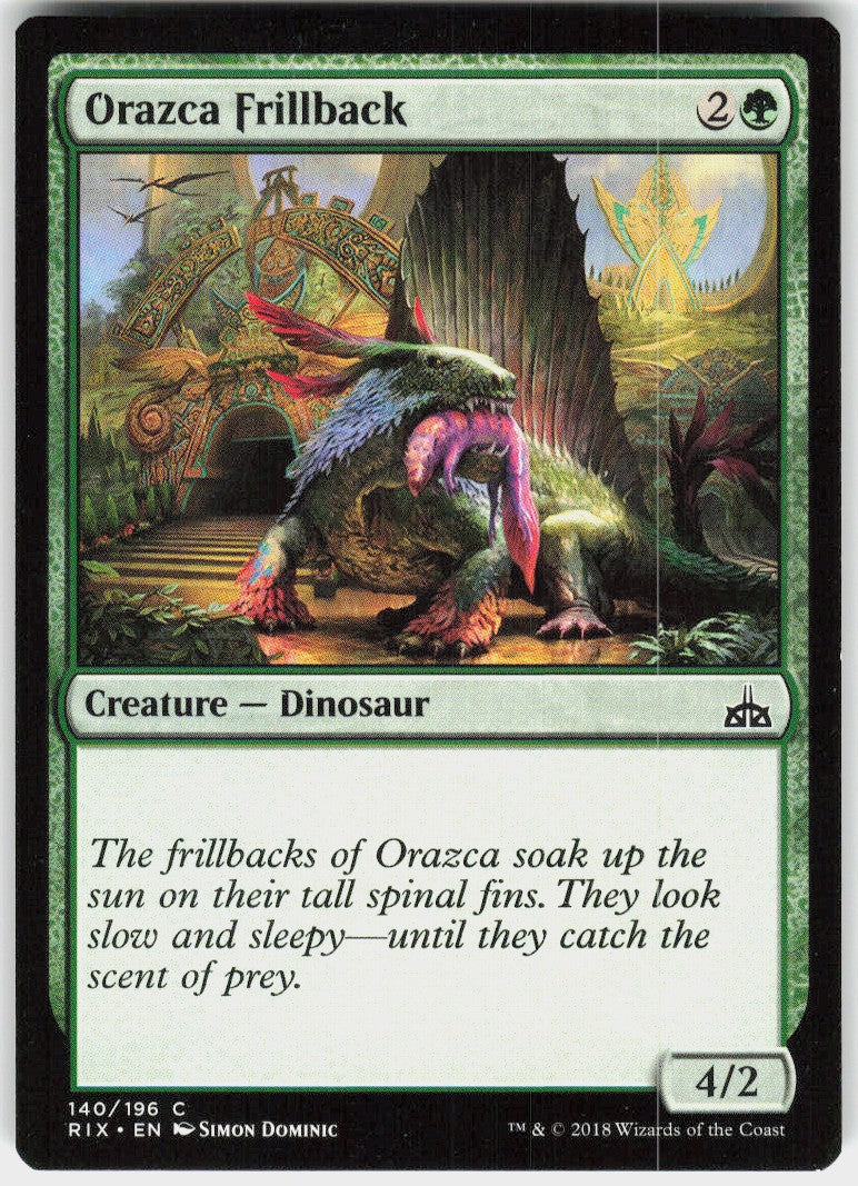Orazca Frillback #140 NM
