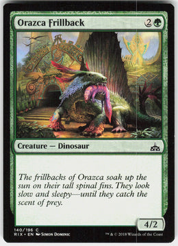 Orazca Frillback #140 NM