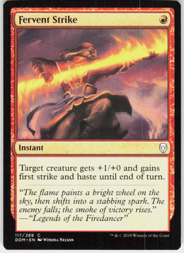 Fervent Strike #117 NM