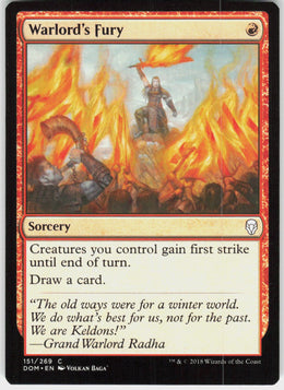 Warlord's Fury #151/269 Non-Foil
