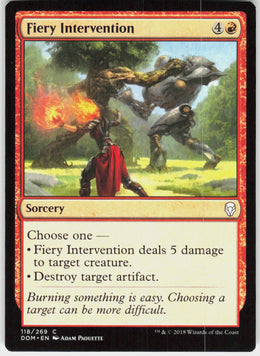 Fiery Intervention #118 NM