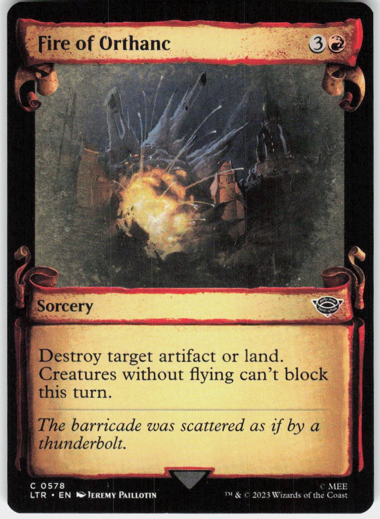 Fire of Orthanc #578 NM