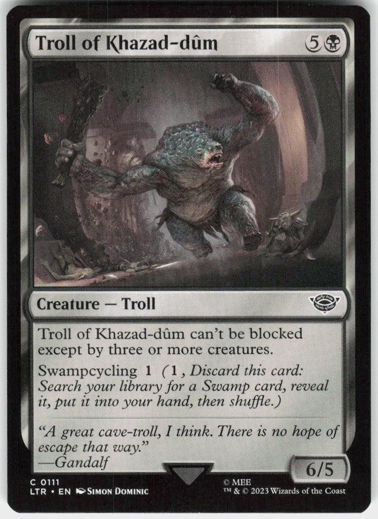 Troll of Khazad-dûm #111 NM