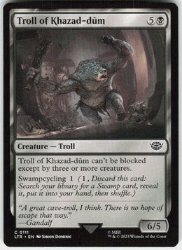 Troll of Khazad-dûm #111 NM