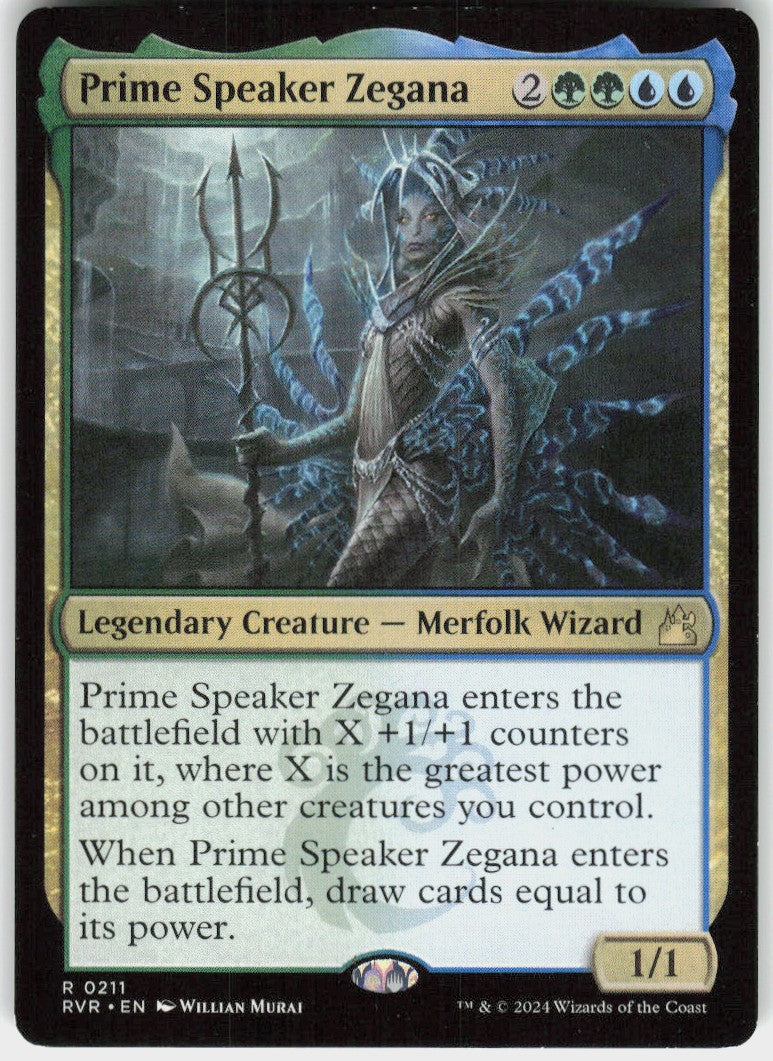 Prime Speaker Zegana #211 NM