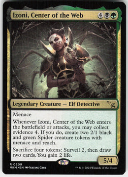 Izoni, Center of the Web #209 NM