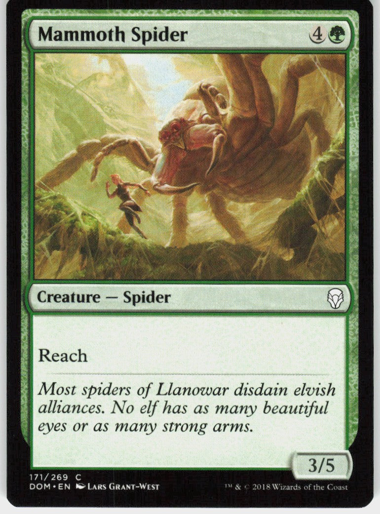 Mammoth Spider #171 NM