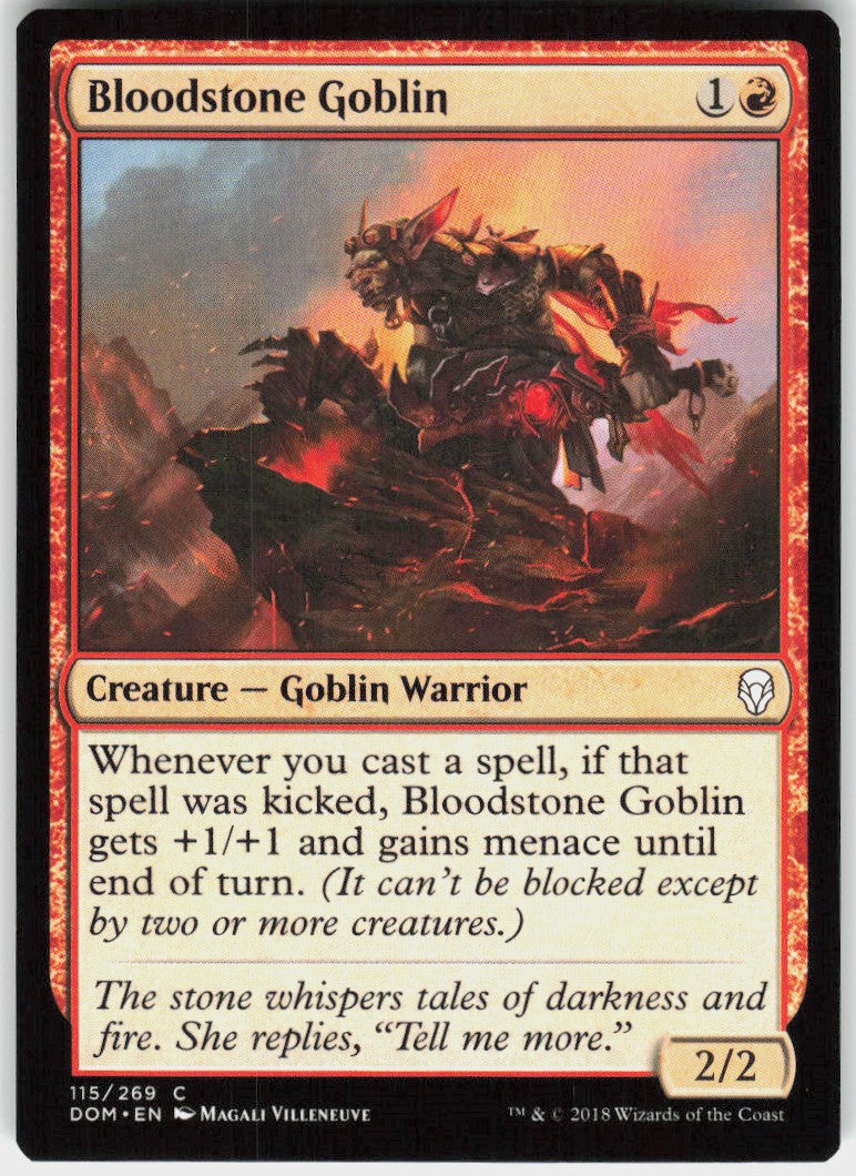 Bloodstone Goblin #115 NM