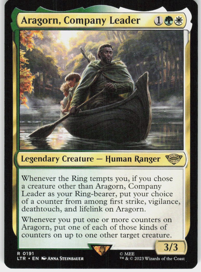 Aragorn, Company Leader #191 NM