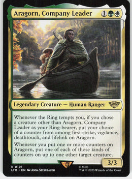 Aragorn, Company Leader #191 NM