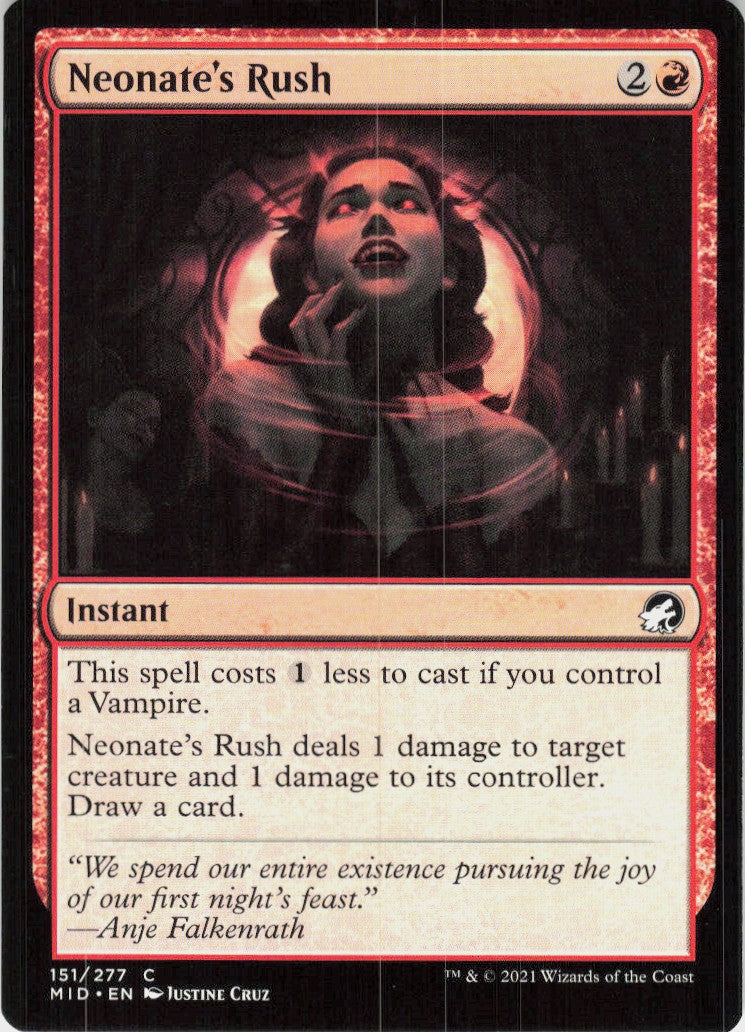 Neonate's Rush #151