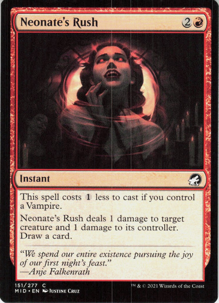Neonate's Rush #151