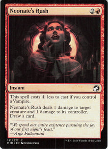 Neonate's Rush #151