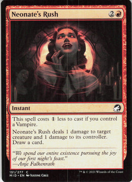 Neonate's Rush #151
