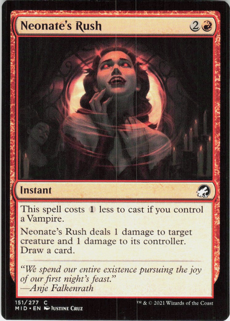 Neonate's Rush #151