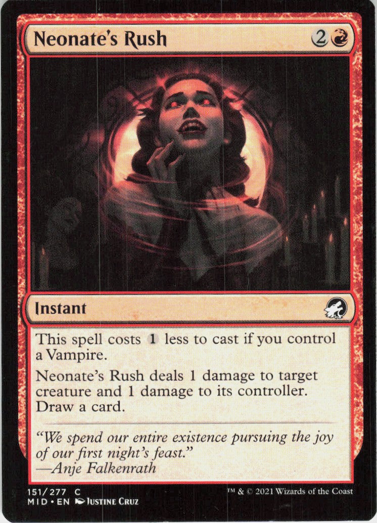 Neonate's Rush #151