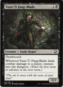 Yuan-Ti Fang-Blade #128