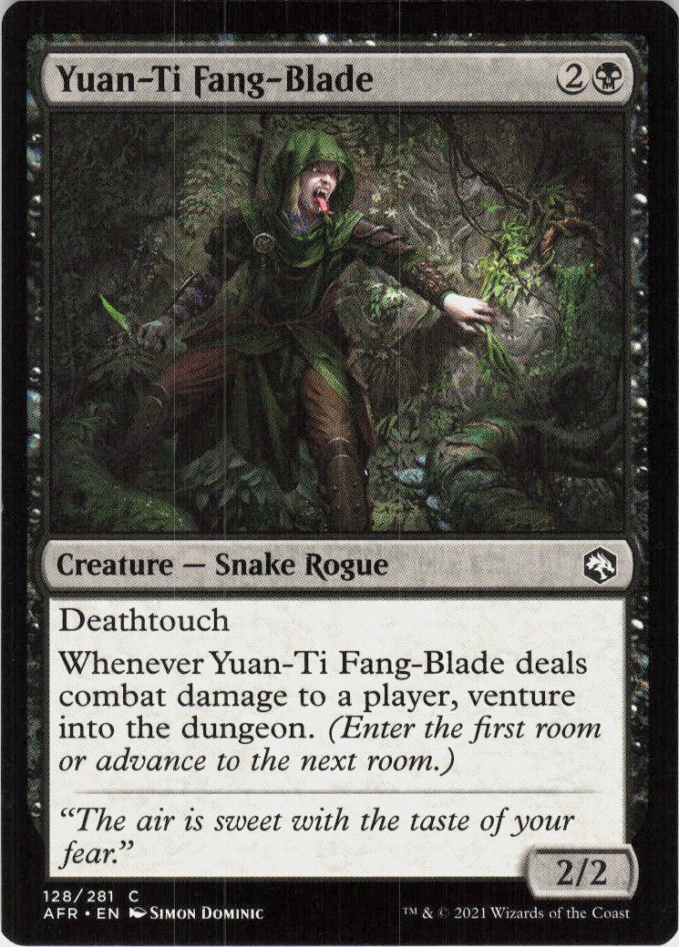 Yuan-Ti Fang-Blade #128