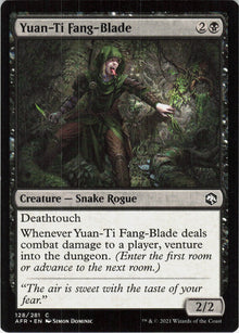 Yuan-Ti Fang-Blade #128