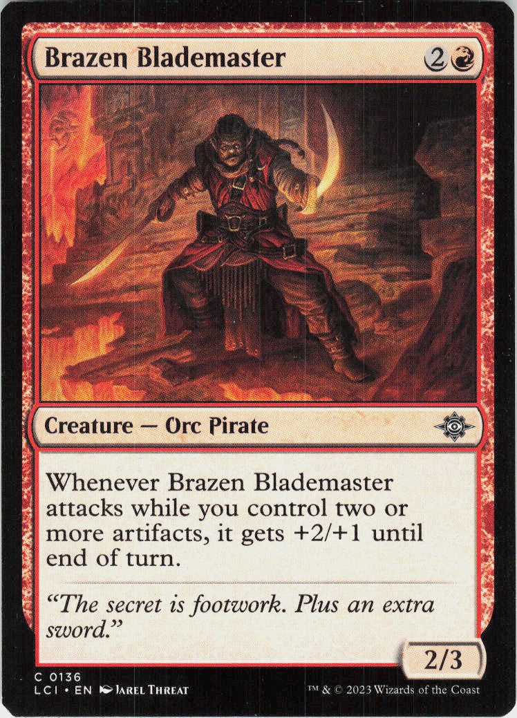 Brazen Blademaster #136
