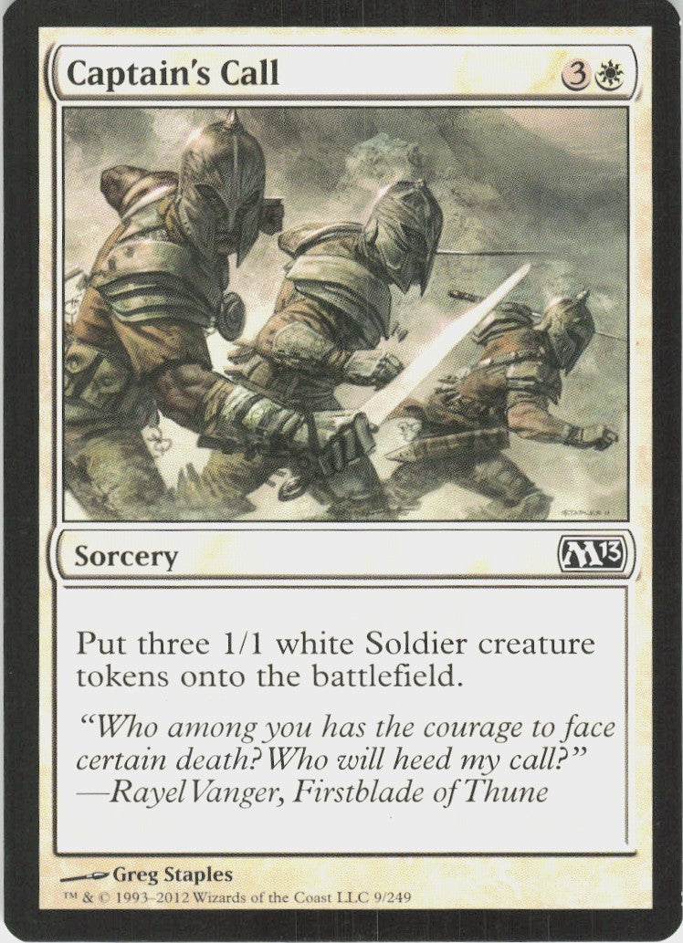 Captain's Call #9