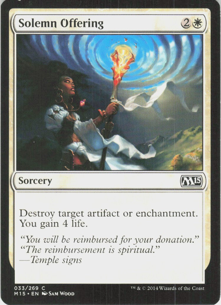 Solemn Offering #33