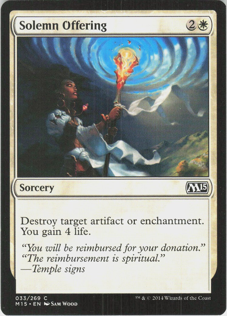 Solemn Offering #33