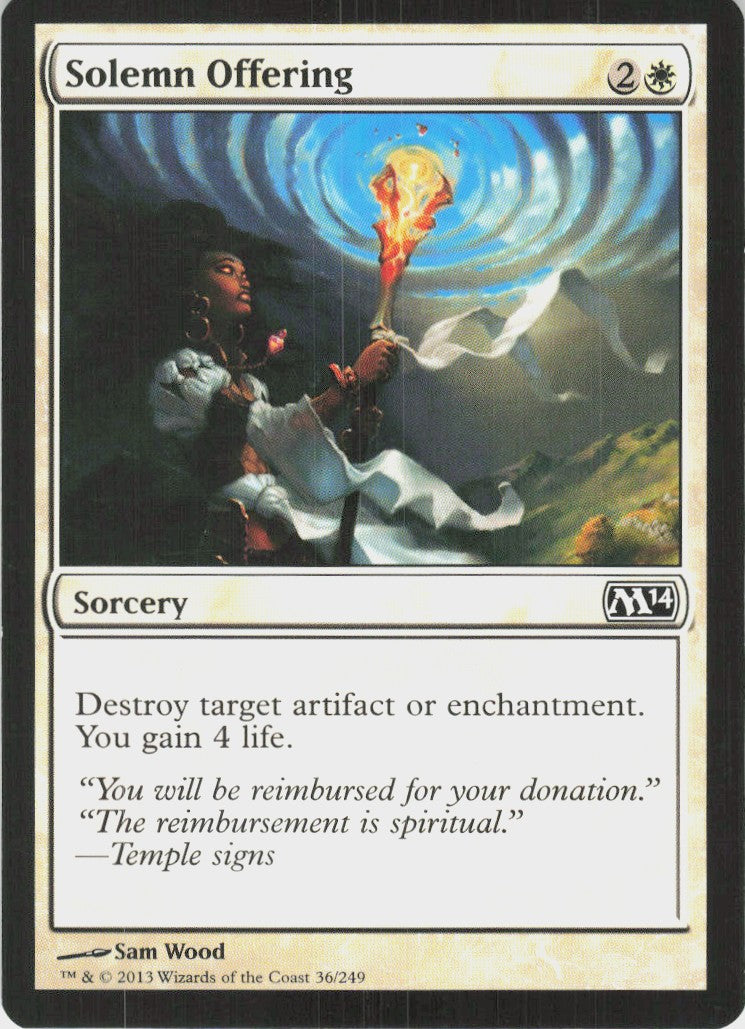 Solemn Offering #36