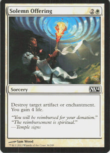 Solemn Offering #36
