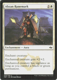 Abzan Runemark #3