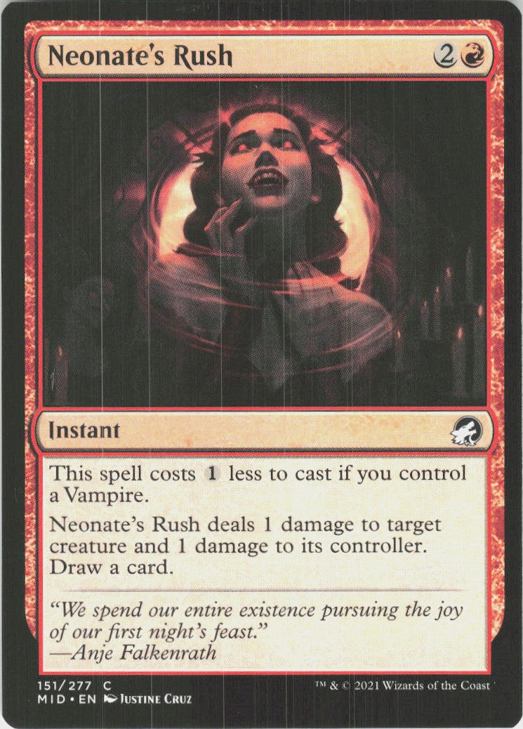 Neonate's Rush #151