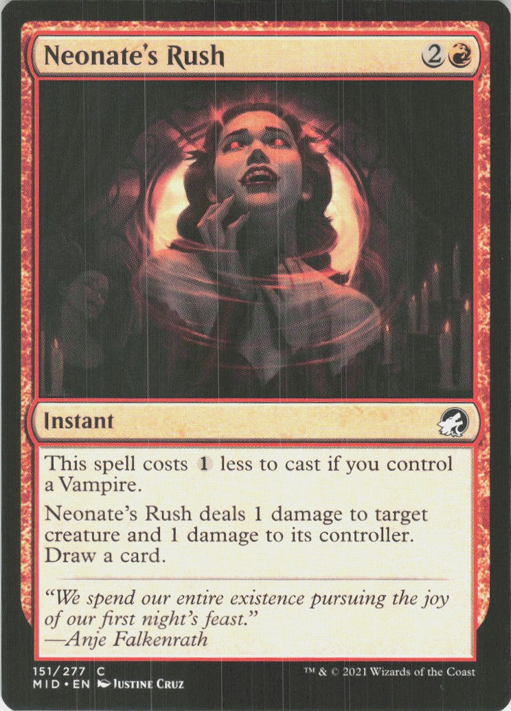 Neonate's Rush #151