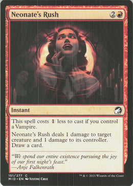 Neonate's Rush #151