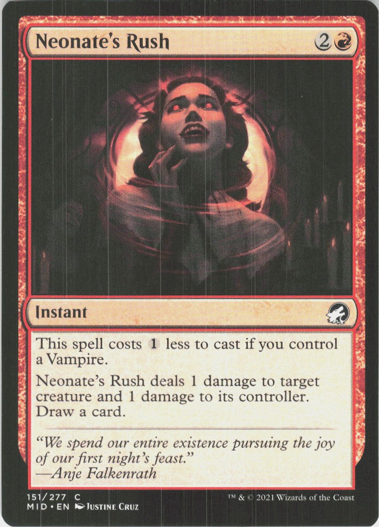 Neonate's Rush #151