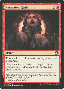 Neonate's Rush #151