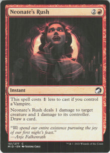 Neonate's Rush #151