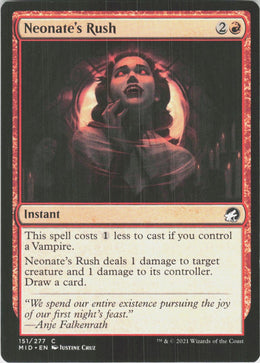 Neonate's Rush #151