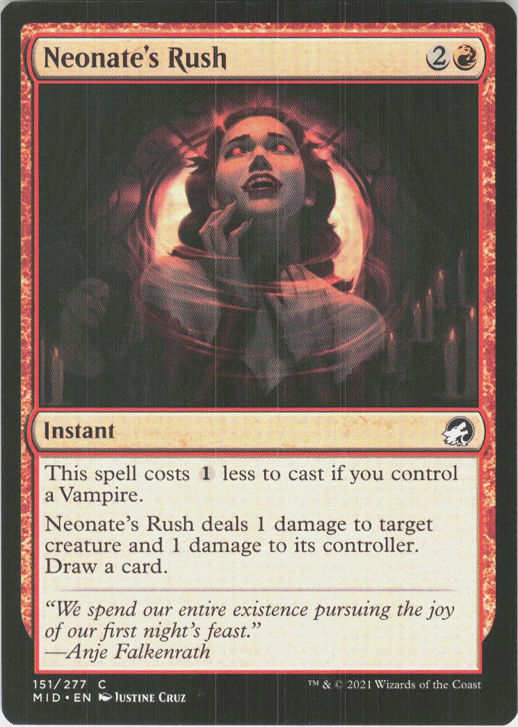 Neonate's Rush #151