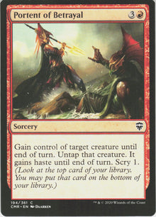 Portent of Betrayal #194