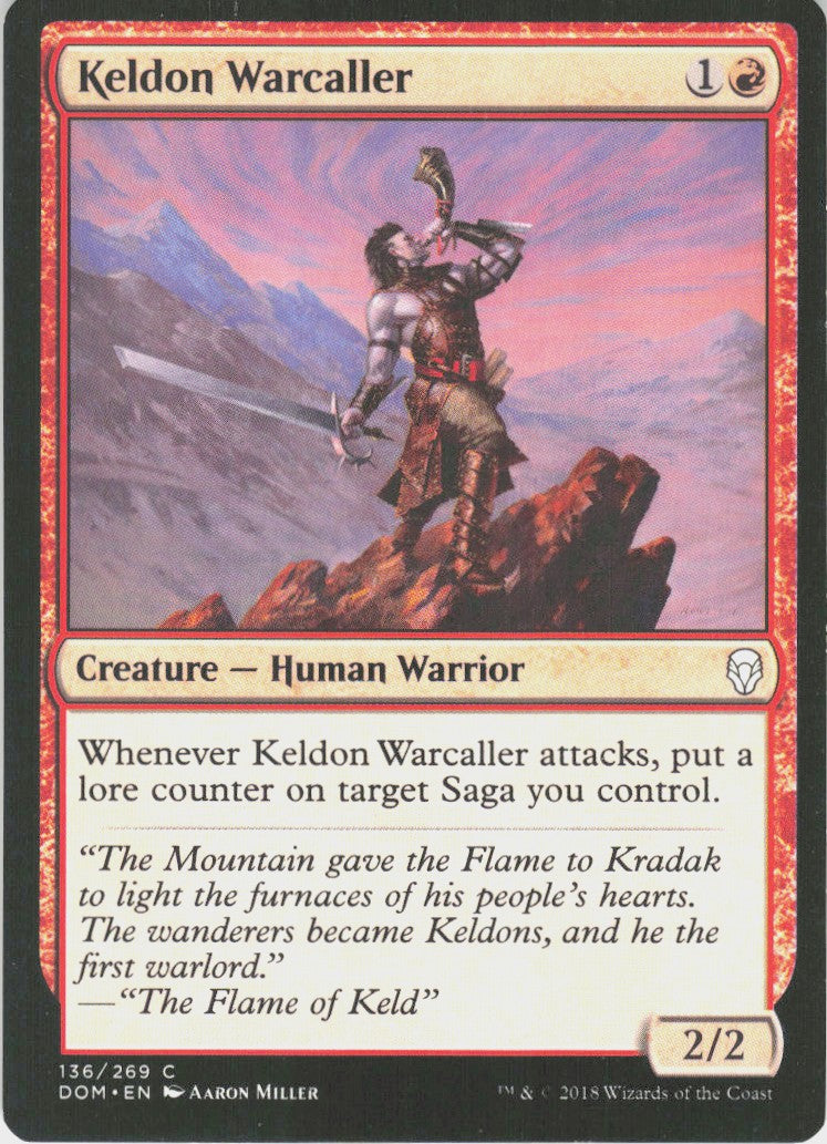 Keldon Warcaller #136