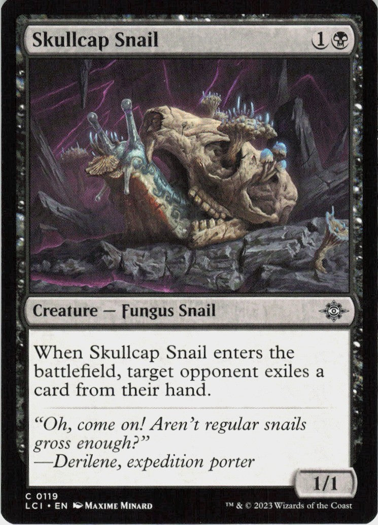 Skullcap Snail #119